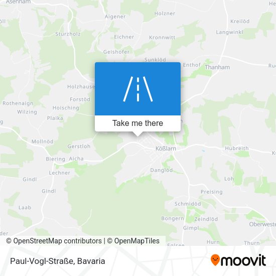 Paul-Vogl-Straße map
