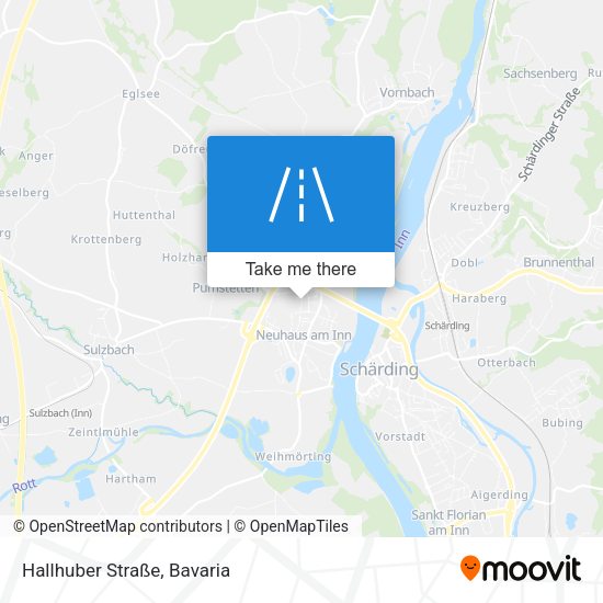 Hallhuber Straße map