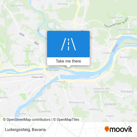 Карта Ludwigssteig