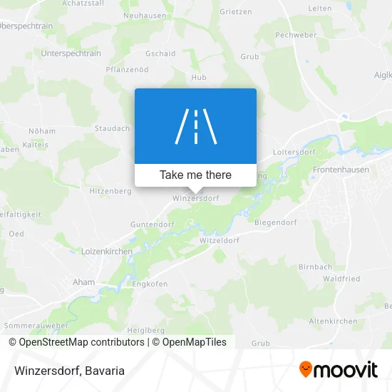 Winzersdorf map