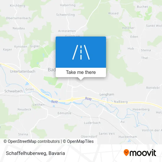 Schaffelhuberweg map