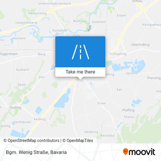 Bgm. Wenig Straße map