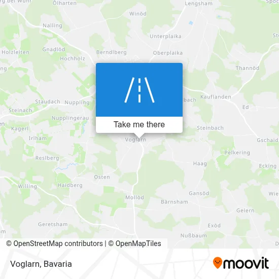 Voglarn map