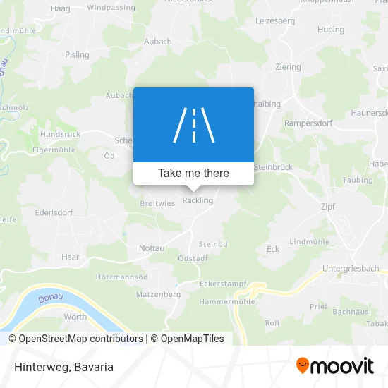 Hinterweg map