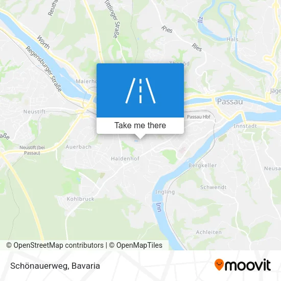 Карта Schönauerweg