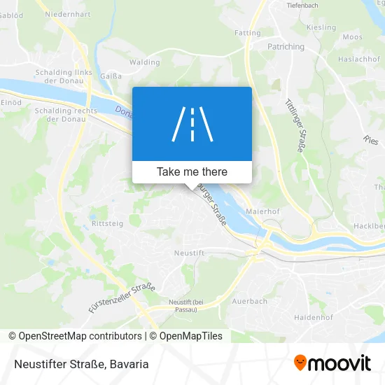 Карта Neustifter Straße