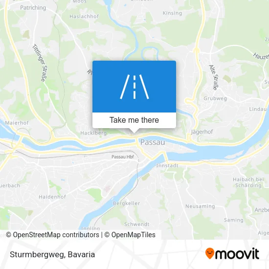 Карта Sturmbergweg