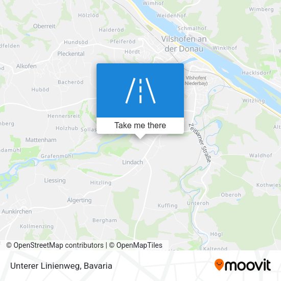 Карта Unterer Linienweg