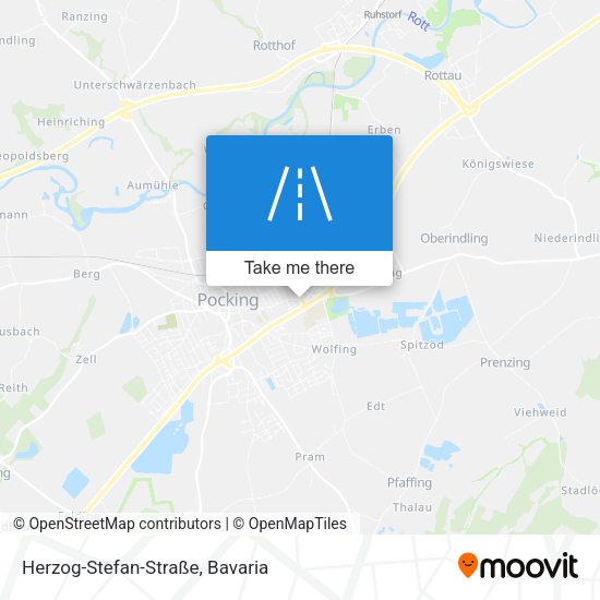 Herzog-Stefan-Straße map