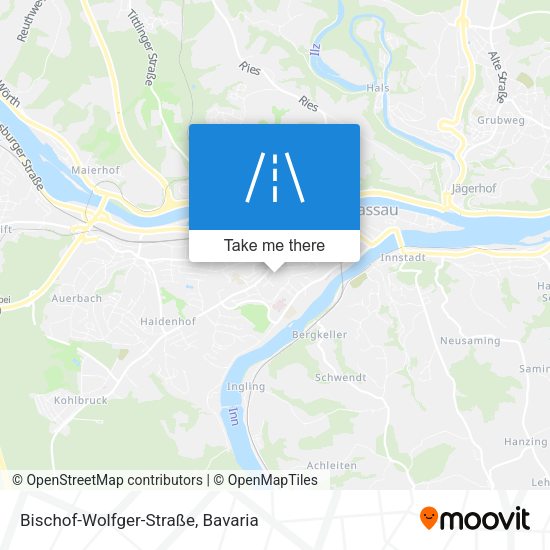 Bischof-Wolfger-Straße map