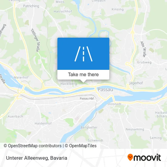 Карта Unterer Alleenweg