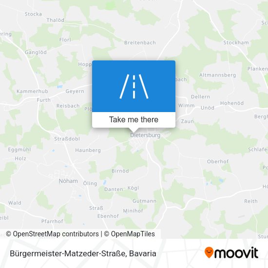 Bürgermeister-Matzeder-Straße map