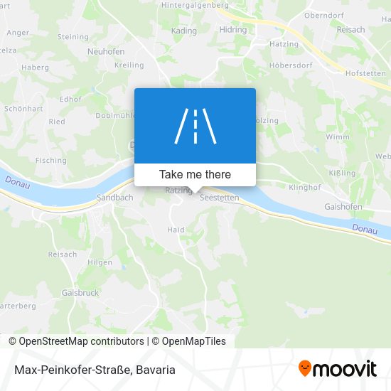 Max-Peinkofer-Straße map