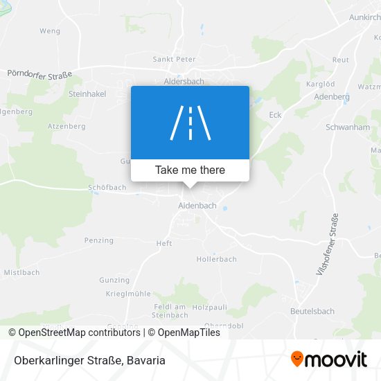 Oberkarlinger Straße map