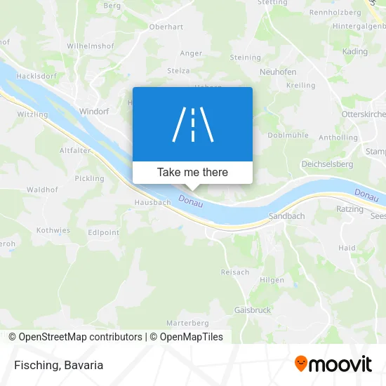Карта Fisching