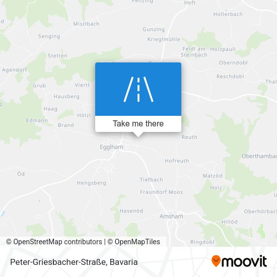 Peter-Griesbacher-Straße map