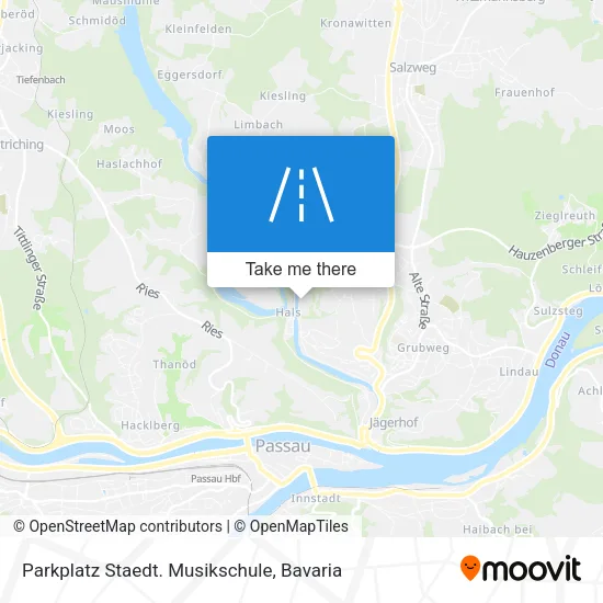 Карта Parkplatz Staedt. Musikschule