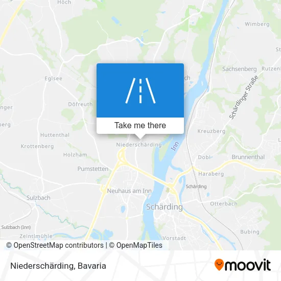 Niederschärding map