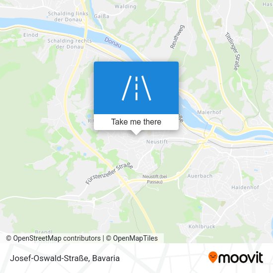 Josef-Oswald-Straße map