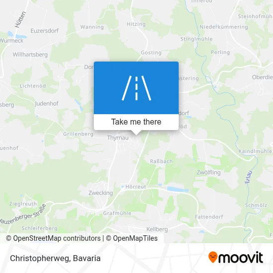 Christopherweg map