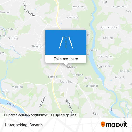 Карта Unterjacking