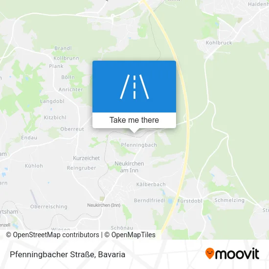 Карта Pfenningbacher Straße