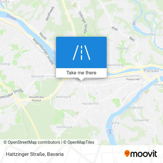 Карта Haitzinger Straße