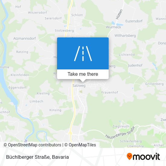 Büchlberger Straße map