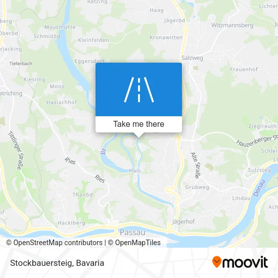Карта Stockbauersteig