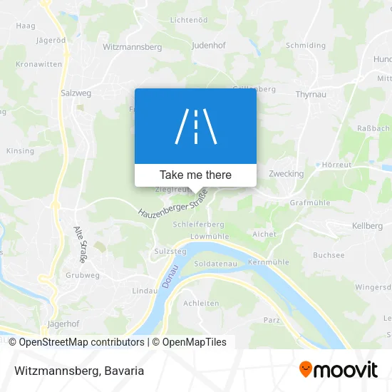 Witzmannsberg map
