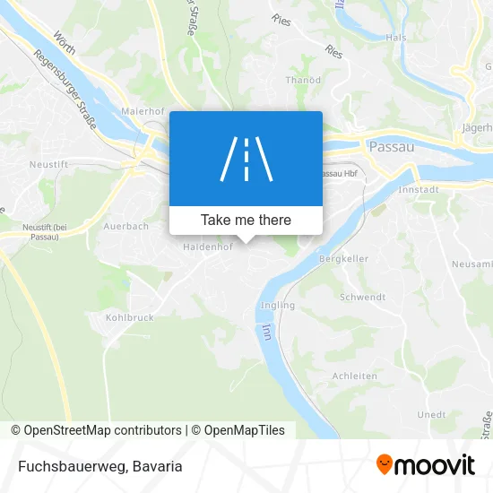 Карта Fuchsbauerweg