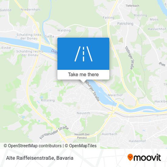 Alte Raiffeisenstraße map