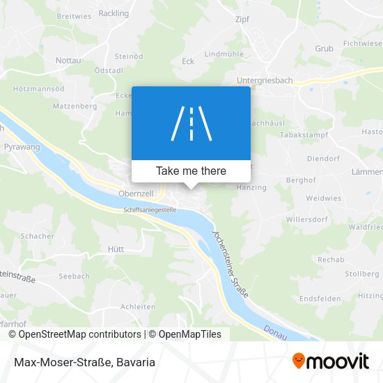 Max-Moser-Straße map