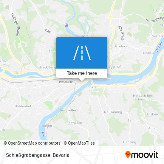 Карта Schießgrabengasse