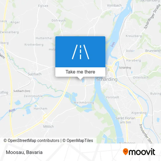 Moosau map
