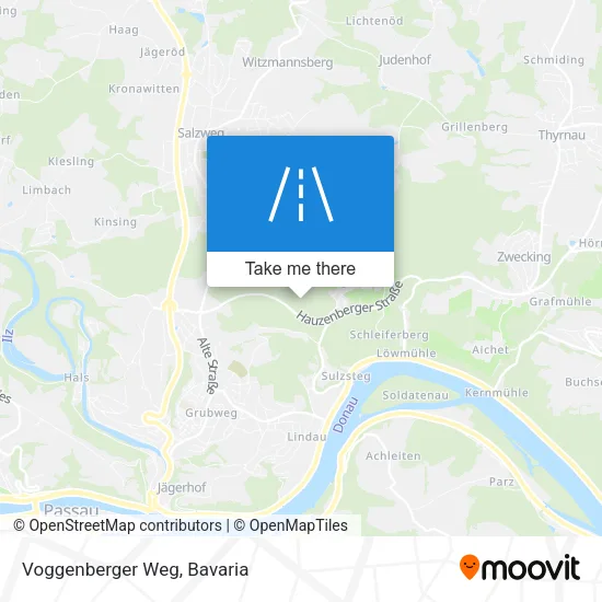 Карта Voggenberger Weg