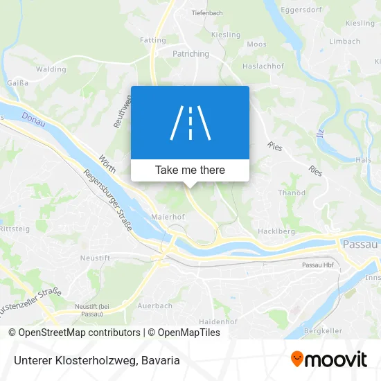 Карта Unterer Klosterholzweg