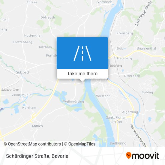 Schärdinger Straße map