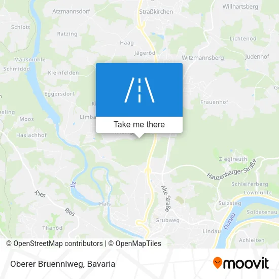 Карта Oberer Bruennlweg
