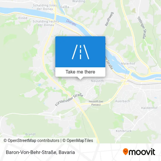 Карта Baron-Von-Behr-Straße