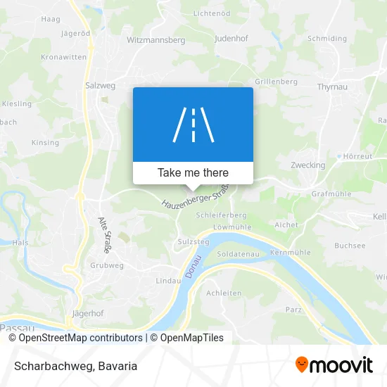 Карта Scharbachweg