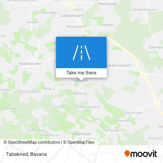 Карта Tabakried
