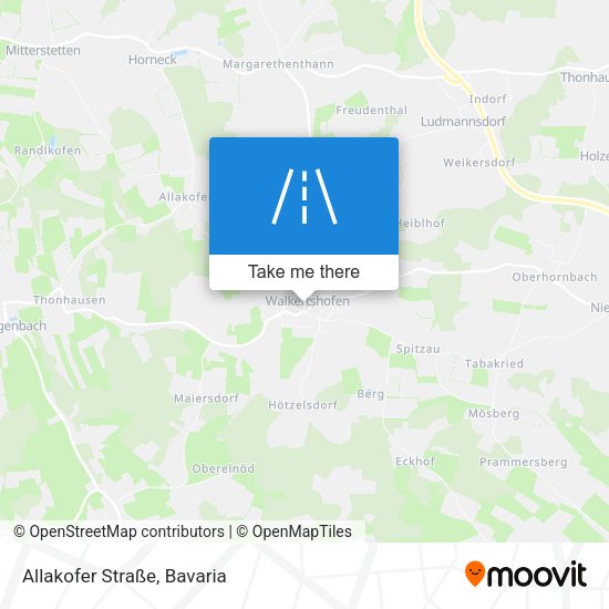 Allakofer Straße map