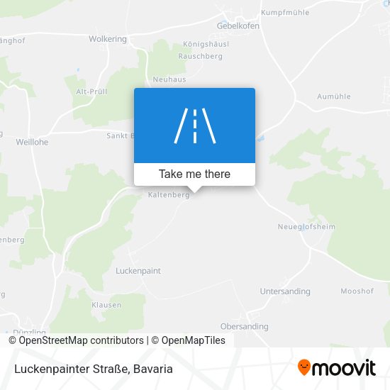 Luckenpainter Straße map