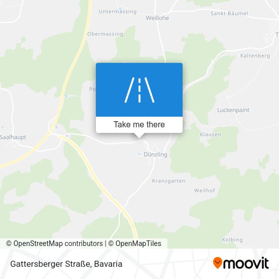 Gattersberger Straße map