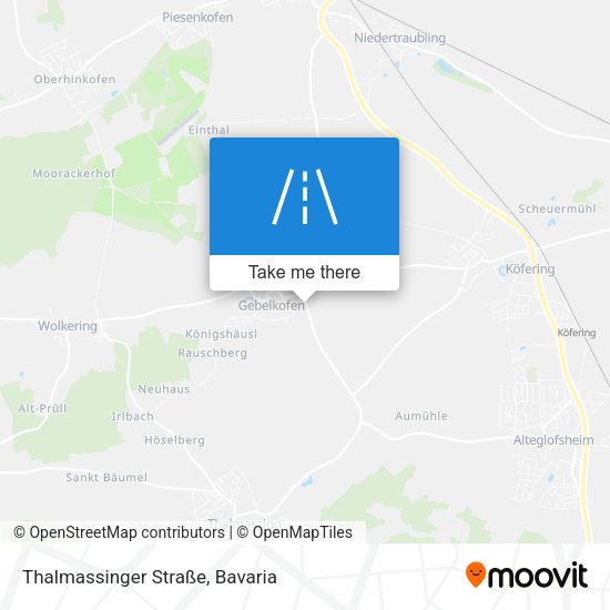 Thalmassinger Straße map