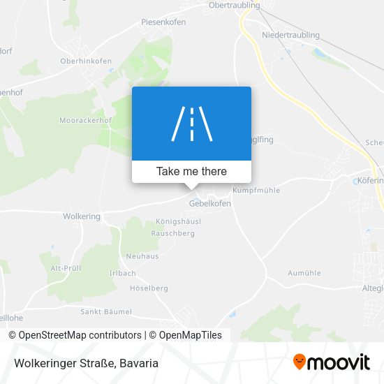 Wolkeringer Straße map