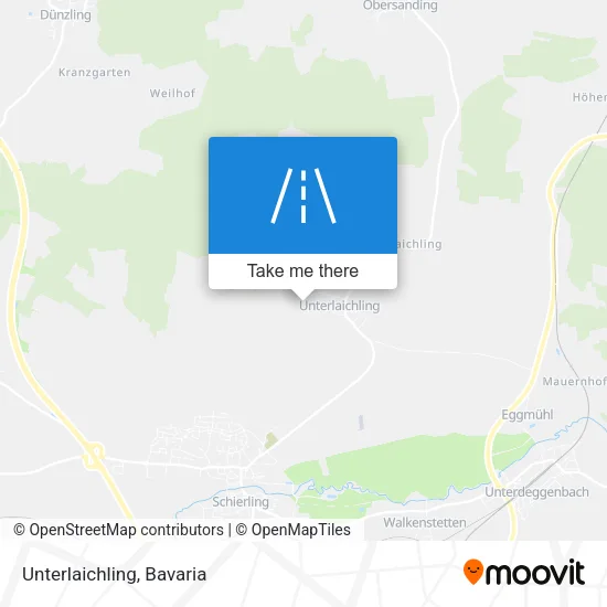 Карта Unterlaichling