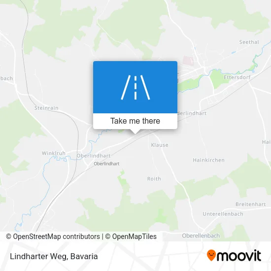 Карта Lindharter Weg