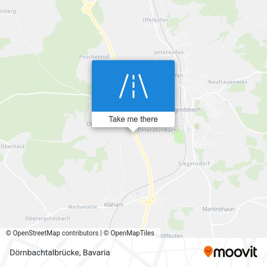 Dörnbachtalbrücke map